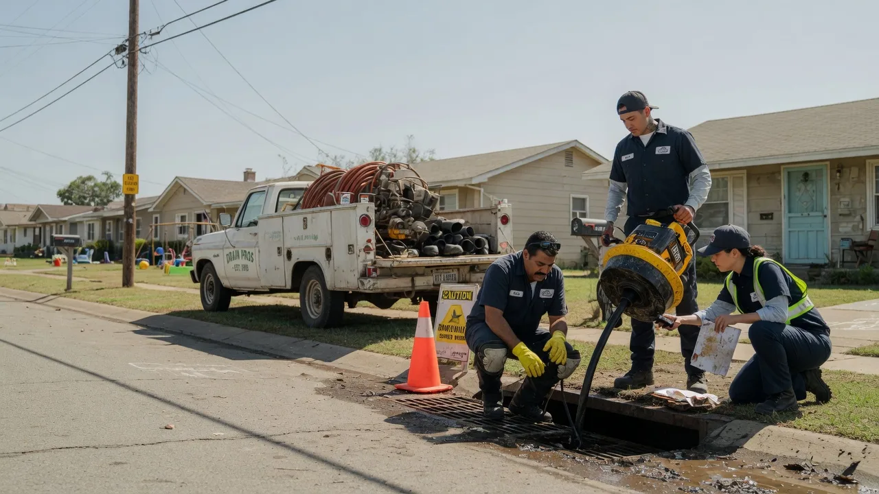 Drain Cleaning in Spade, TX near me